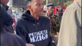 Eric Omondi arrested in Nairobi CBD while collecting signatures to reduce counties to 8