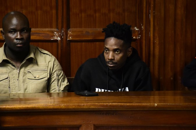 Comedian Eric Omondi released on free bond for traffic obstruction