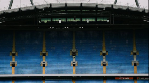 Inside the Etihad Stadium the home of Manchester City. PHOTO/https://www.facebook.com/mancity