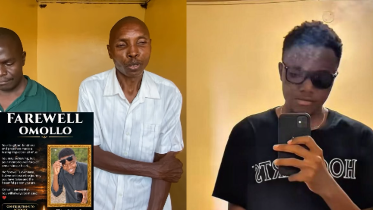 TikToker Derrick Omollo’s father appeals for support following son’s death