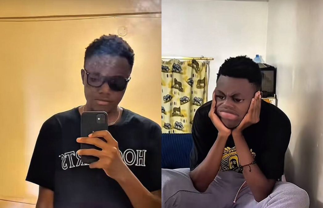 Derrick during a past event. PHOTOS/@omollo/TikTok.