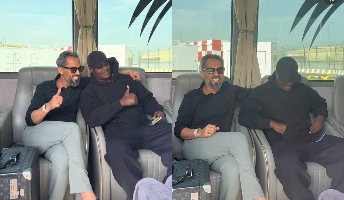 Diamond’s bodyguard Onesmo Rupia basks in fame as billionaire Mo Dewji happily poses with him