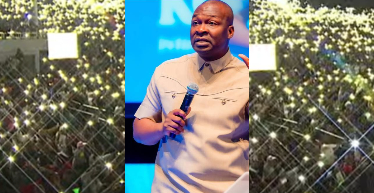 Rhema Feast: Hundreds light up phone torches as Nigerian preacher Joshua Selman gets hero’s welcome