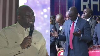 Is this how you do it? Apostle Joshua Selman urges Rhema Feast attendees to cheer Ruto