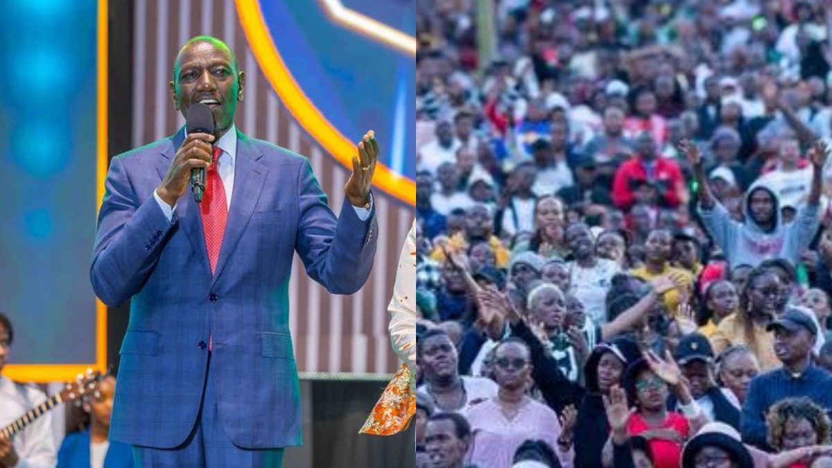 Ruto recalls being informed of invasion at his office before discovering it was Rhema Feast prayer warriors
