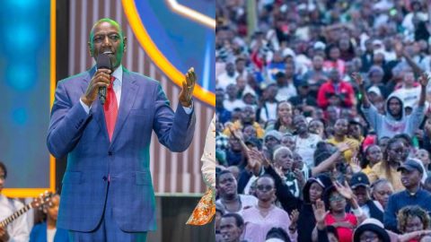 Ruto recalls being informed of invasion at his office before discovering it was Rhema Feast prayer warriors