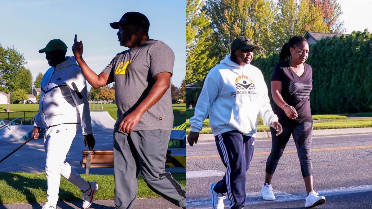 Gachagua, wife serve couple goals with US morning walk days after going on a boat ride