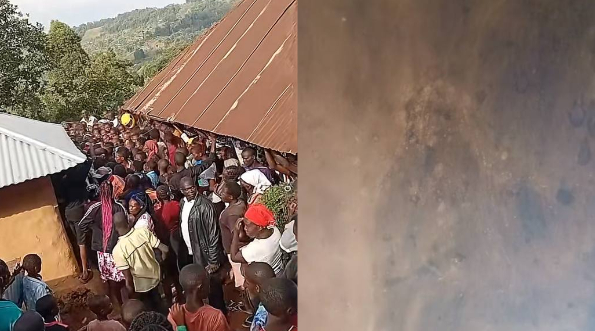 Video showing how women arrived in buses after claims Virgin Mary had appeared in Kisii emerges
