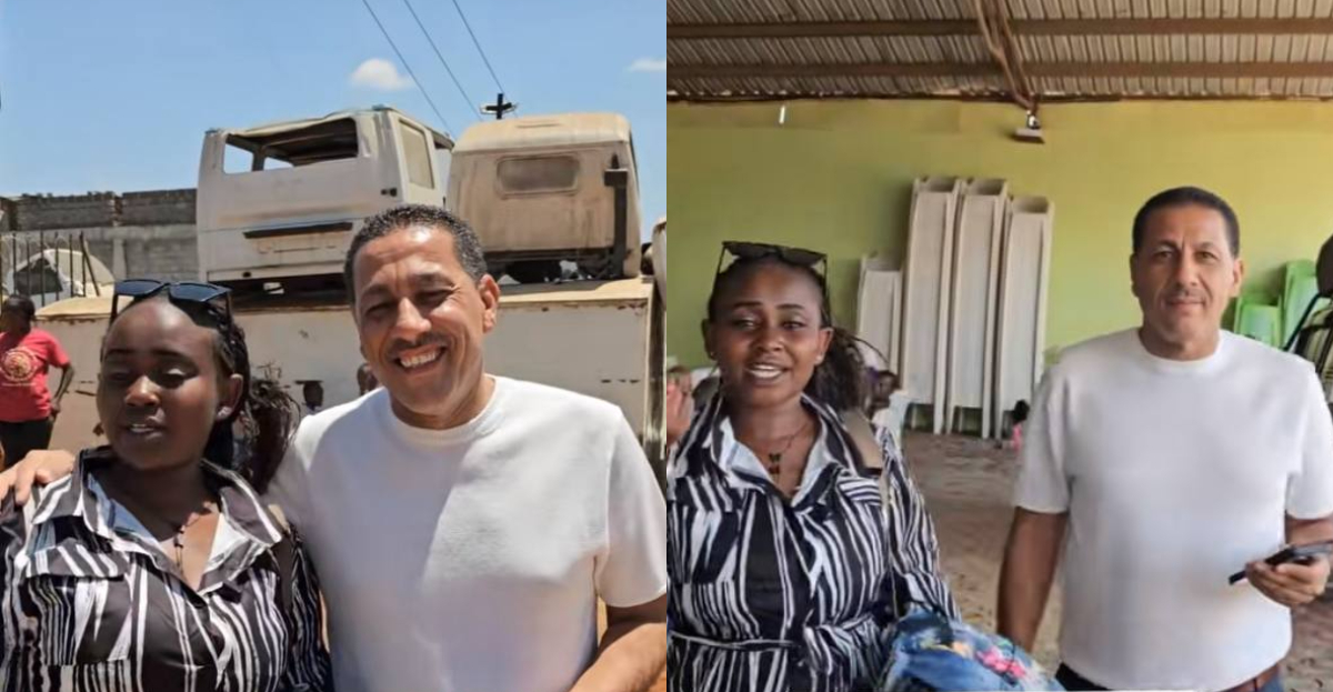 'It is official': Marion Naipei introduces new Egyptian lover, takes him to tour Kanyari’s church