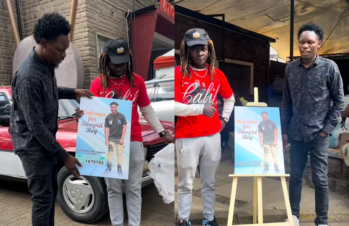 Stoopid Boy’s candle-lighting vigil begins on emotional note at Kenya National Theatre