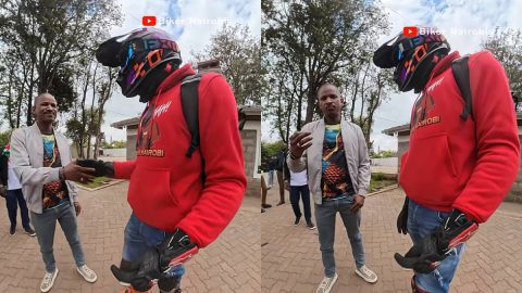 Biker Brayo reacts after Babu Owino reveals he watches his videos