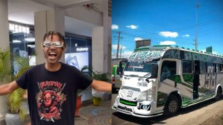 ‘Huyo ni millionaire’: Streamer Tonka reacts after spotting George Ruto’s 98 nganya in Rongai