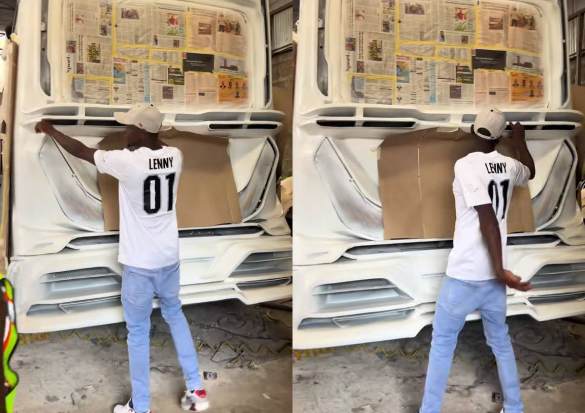 George Ruto’s Mood driver Lenny shows off sleek finishes of new nganya they are set to launch