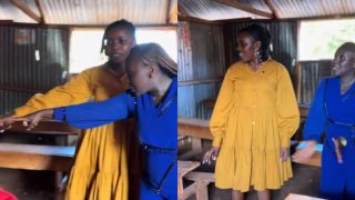 Tr Cillah calls out Tigania West MP after witnessing state of classrooms at Gakii Renee’s school