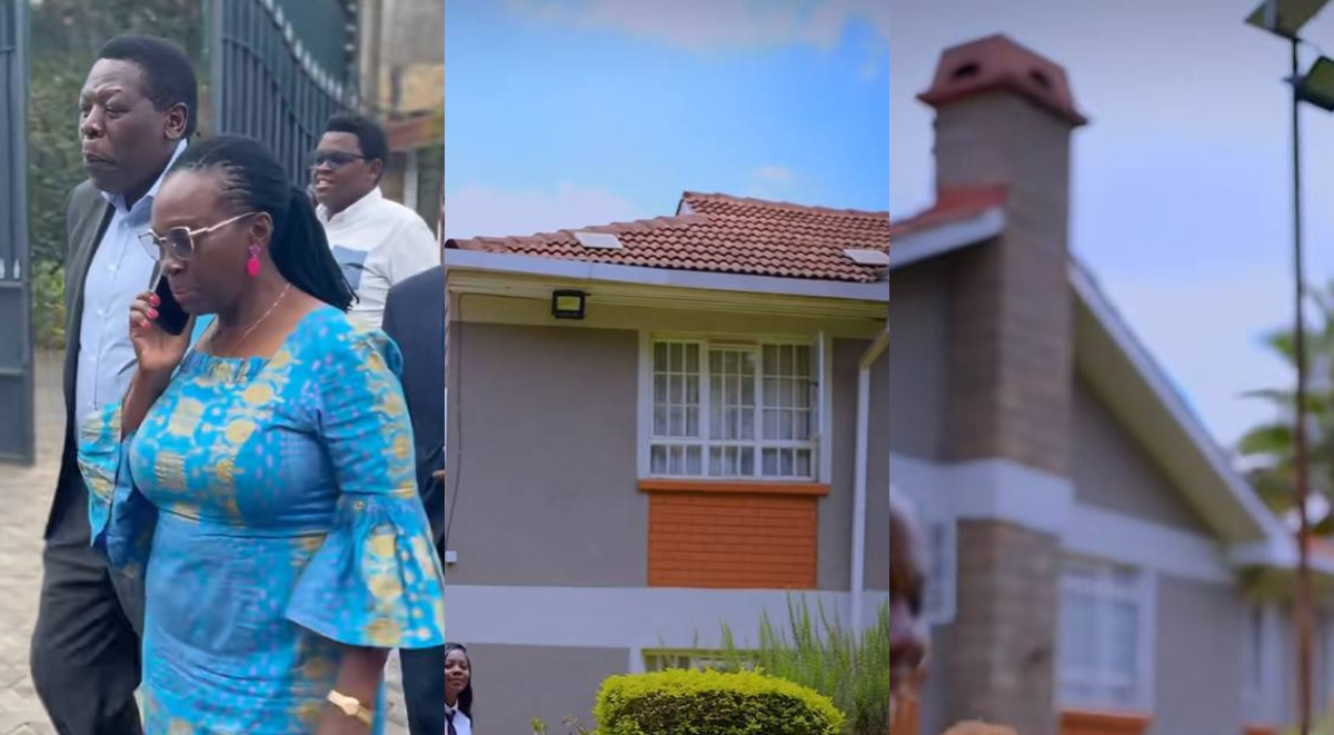 Kenyans get rare glimpse of Martha Karua’s parents’ mansion amid visits over father’s death
