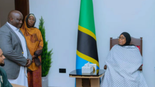 Cassypool visits grieving Samia Suluhu at State House Tanzania after husband’s death