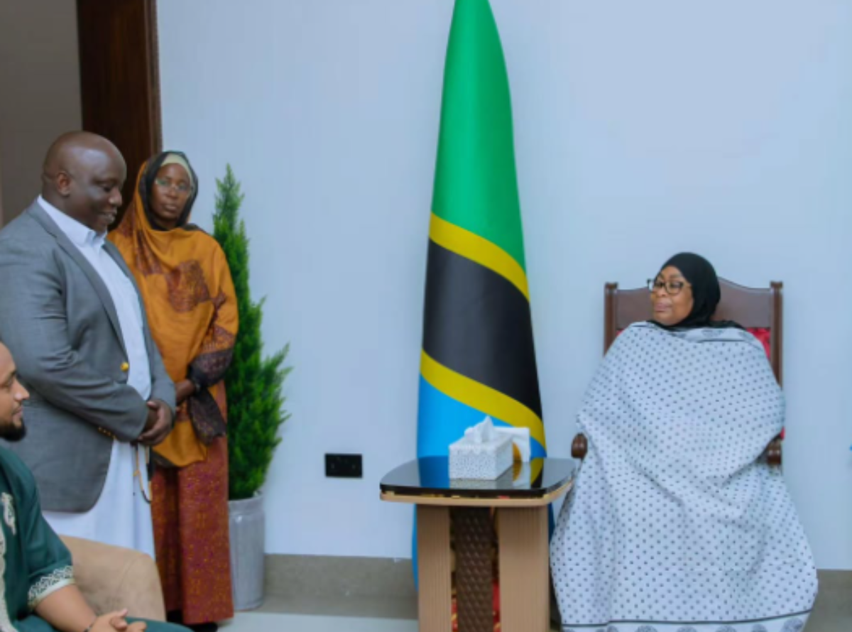 Cassypool visits grieving Samia Suluhu at State House Tanzania after husband’s death