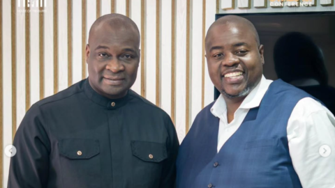 Zimbabwean tycoon Wicknell Chivayo elated after meeting Apostle Joshua Selman for first time
