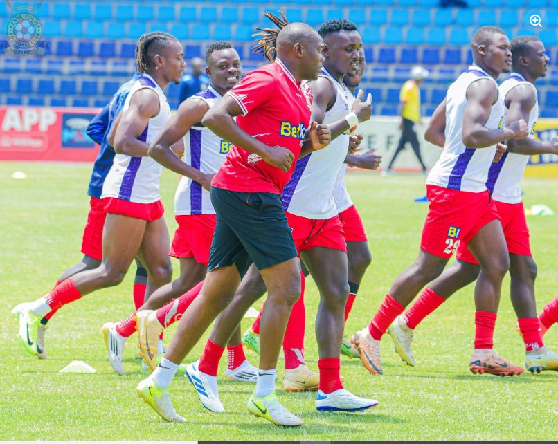 George Maelo as Tem Manager of Kenya Police FC previously. PHOTO/https://web.facebook.com/george.maelo/photos