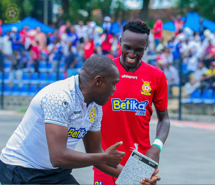 George Maelo as Tem Manager of Kenya Police FC previously. PHOTO/https://web.facebook.com/george.maelo/photos