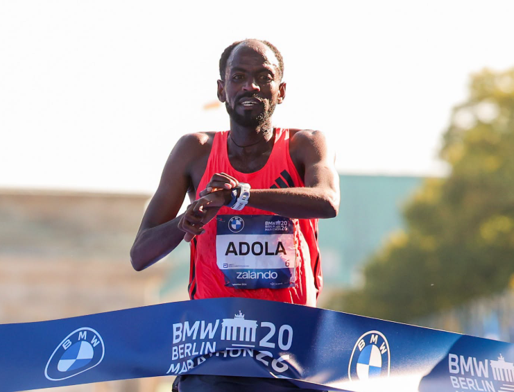 Disappointing outing for Kenya as Ethiopia's Guye Adola wins 2026 Berlin Marathon