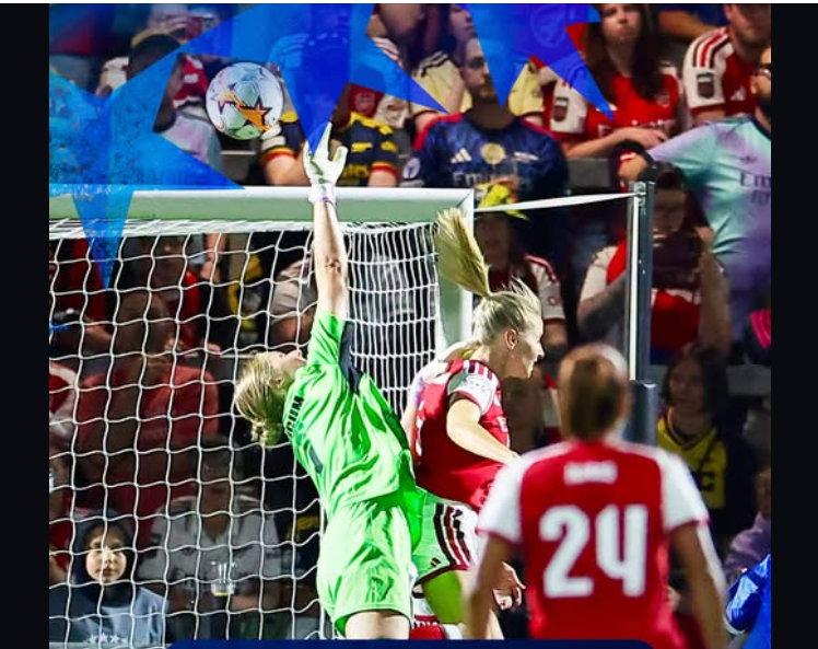 Harambee Starlets Mwanahalima Jereko marks her debut against Arsenal in Champions League