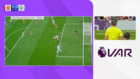 Haaland’s goal against Man United was an error, refereeing body admits