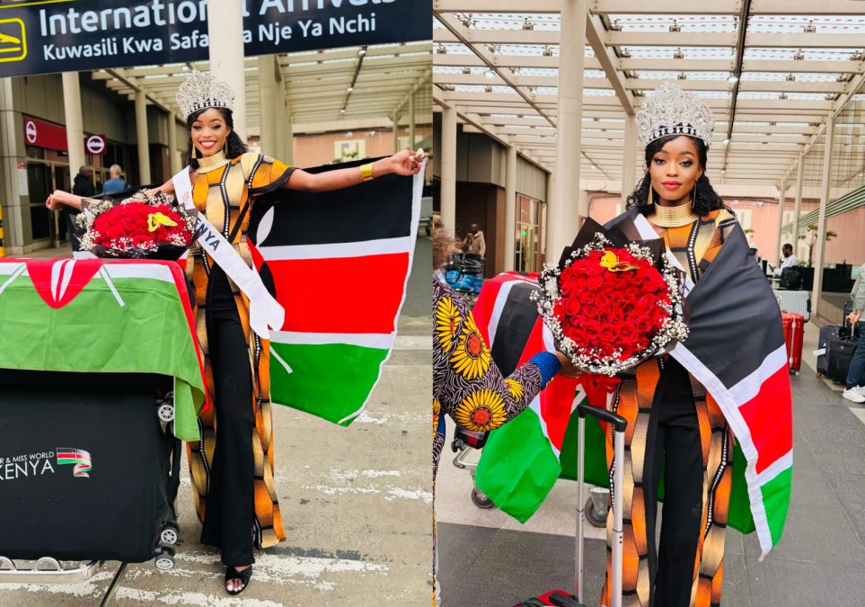 Miss World Kenya Ivy Trizah Muhenje