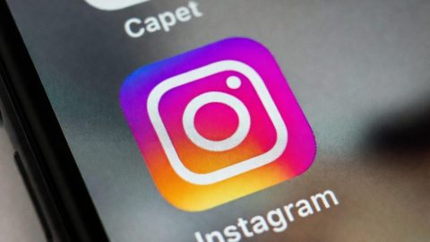 The Instagram app displayed on a smartphone