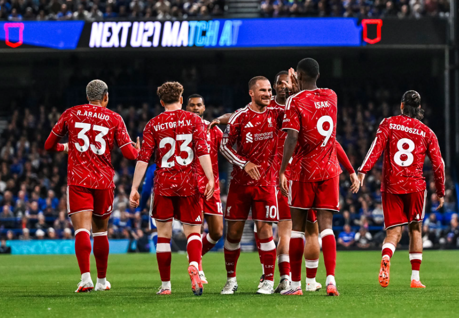 Isak comments on Liverpool's first win of the season and connection with Cody Gakpo 
