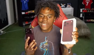 IShowSpeed receives two iPhone 18 Pro Max phones and an Apple Watch from Apple