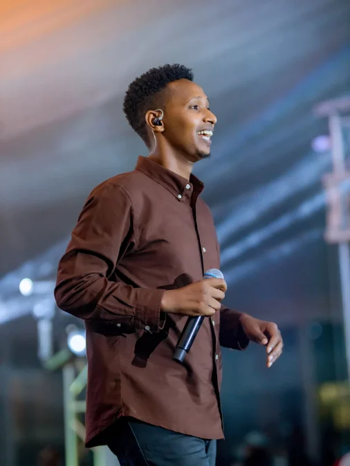 Rwandan gospel singer Israel Mbonyi