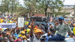 ‘Game ni 90′ – Jalang’o reacts after Ruto Kisumu rally draws sea of people