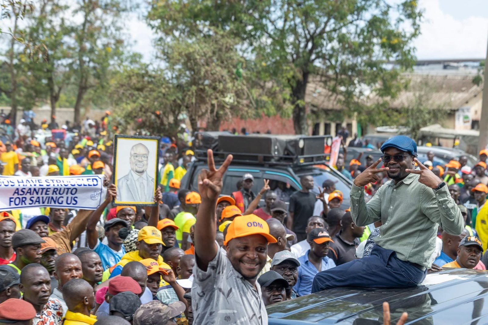 ‘Game ni 90' – Jalang'o reacts after Ruto Kisumu rally draws sea of people
