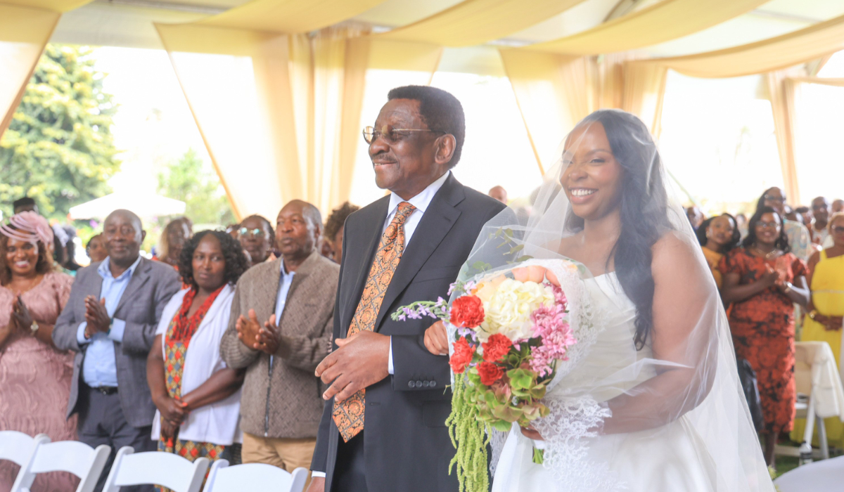 James Orengo’s daughter Zenani weds in lavish ceremony
