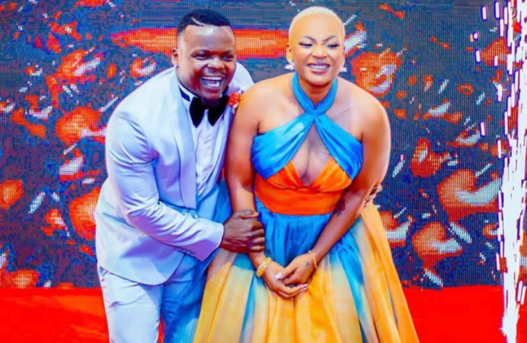 Musician Harmonize and his ex- lover Fridah Kajala at a past event. PHOTO/@kajalafrida/Instagram