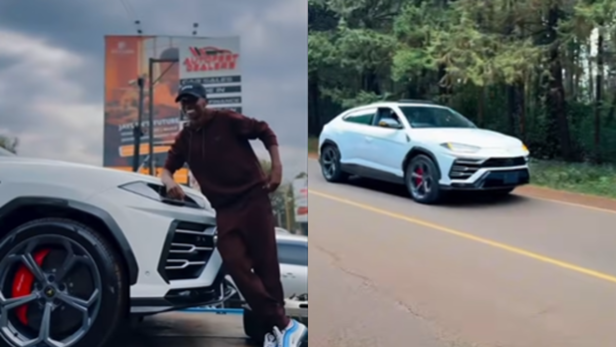 Kenyan Prince buys Ksh64M Lamborghini Urus shortly after Sammy Boy bought similar vehicle