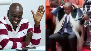 God of the mountains took it away: Gachagua cheekily reacts to Kindiki’s coronation hat falling
