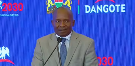 Dangote ni fire si fire: Kindiki revives viral catchphrase at Lamu refinery launch