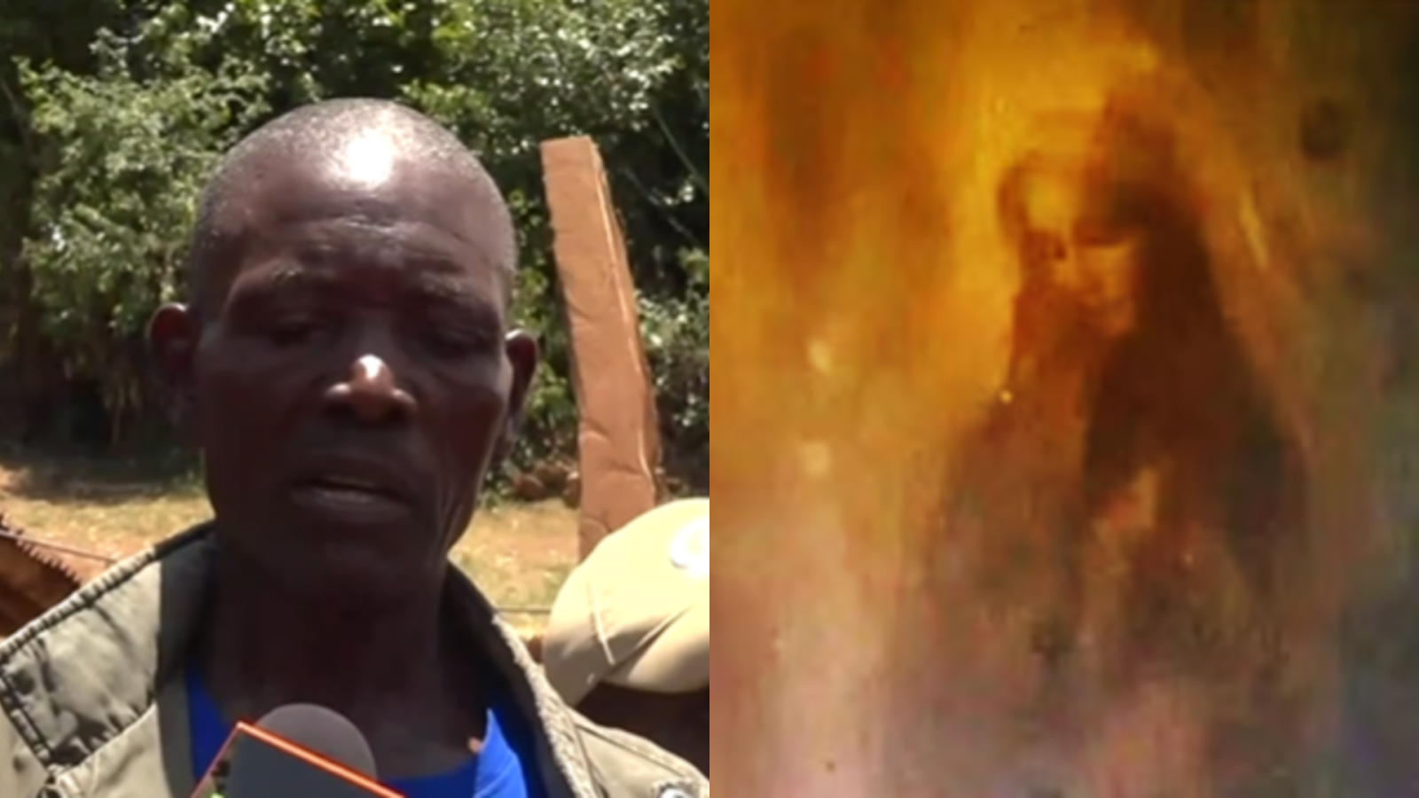 Kisii ‘Virgin Mary’ mystery: Homeowner explains whole situation behind kitchen wall image