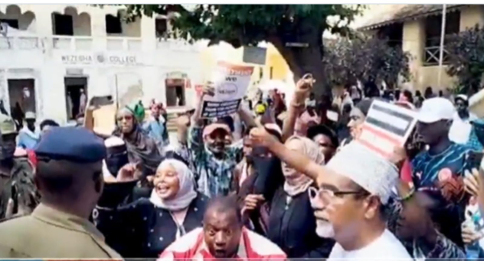 Lamu residents stage protests a day to Dangote Refinery groundbreaking