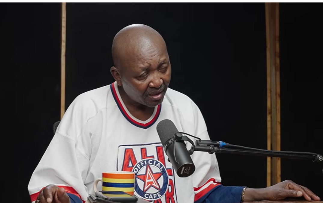 Man Kush speaks during a past podcast. PHOTO/Screengrab by K24 Digital from @UpSydDigitalNetworks