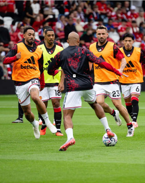 Manchester United players in training sessions. PHOTO/https://www.facebook.com/manchesterunited/photos