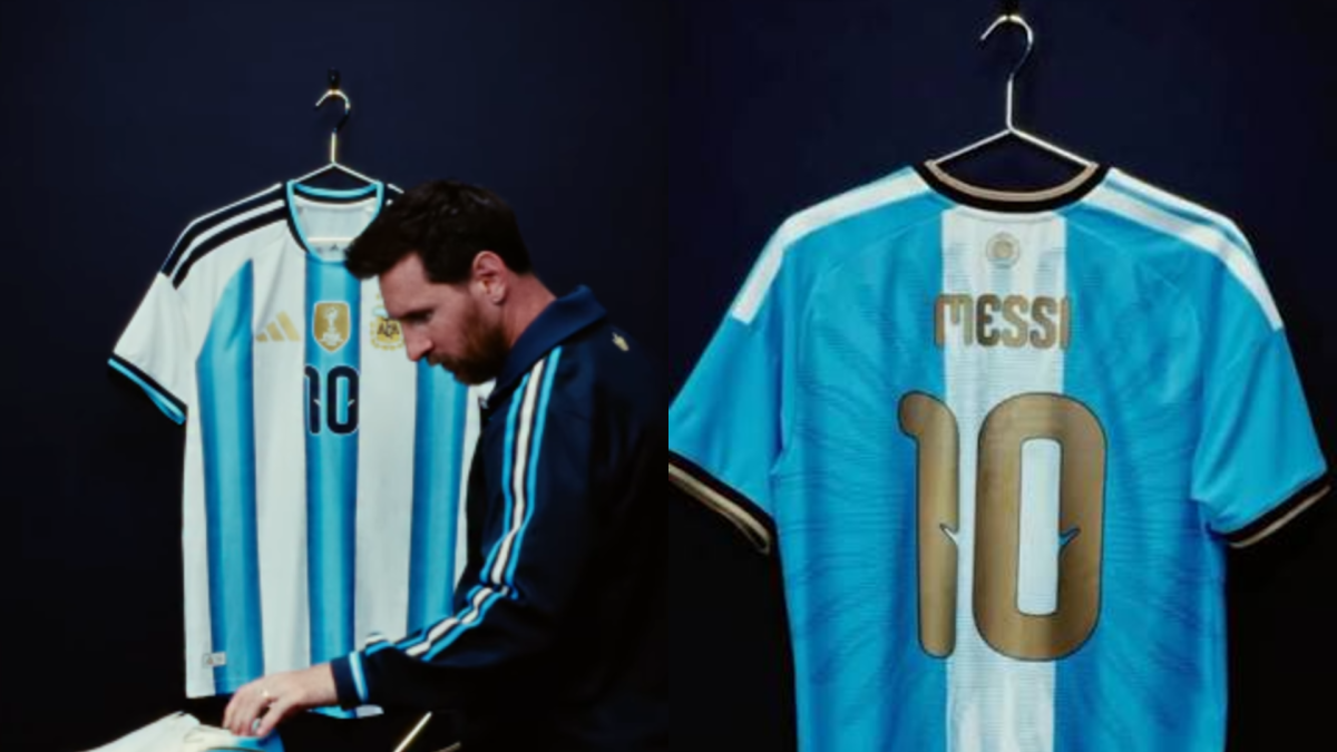 Messi farewell jersey: Inside unique details of his last Argentina shirt, made just for him