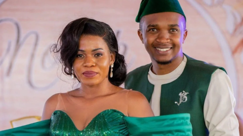 Morara Kebaso and his wife Mercy Kebaso. PHOTO/@MoraraKebasoSnr/X