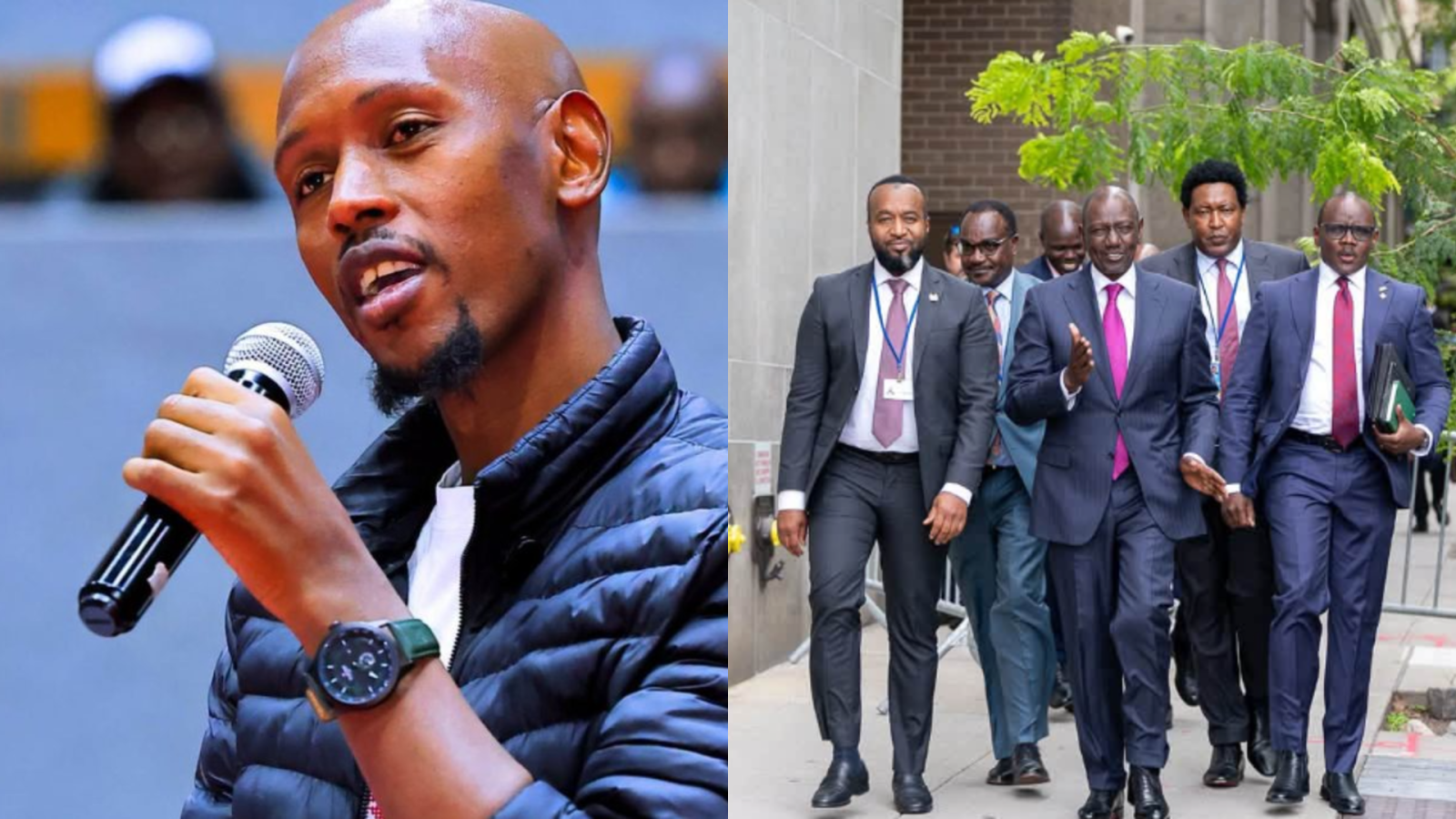 Mosiria challenges Kenyan politicians walking in New York City to do the same in Nairobi