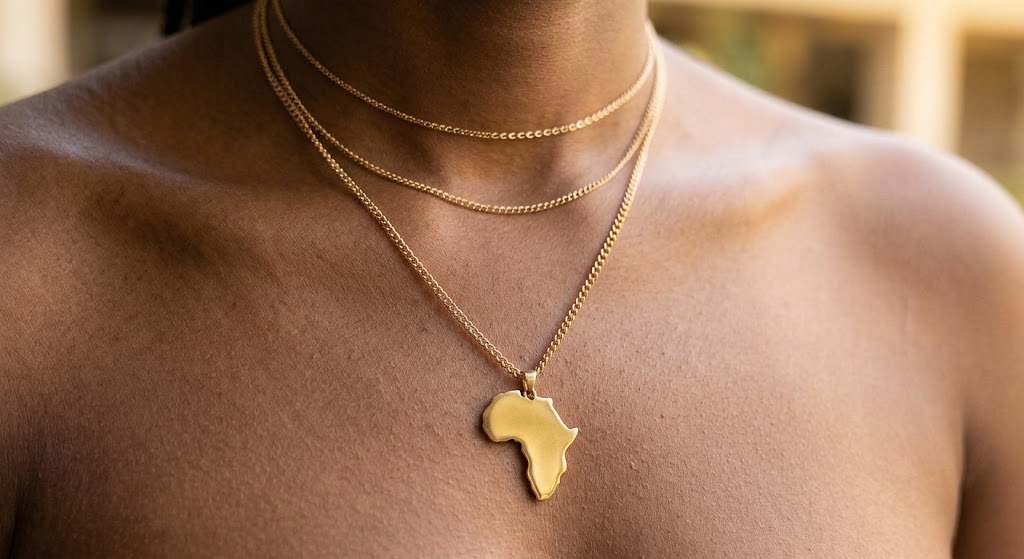 A heavier pendant anchors the longest chain in a stack.