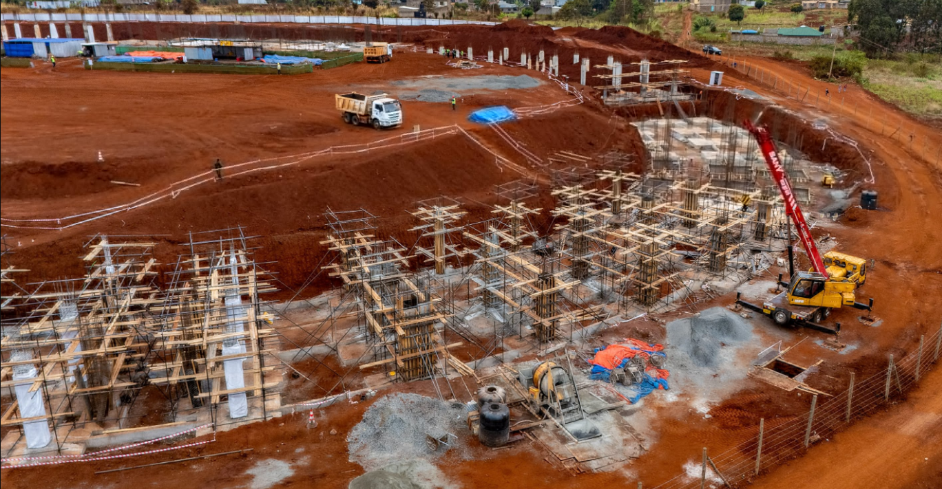 Details of Ksh900M international stadium under construction in Murang'a