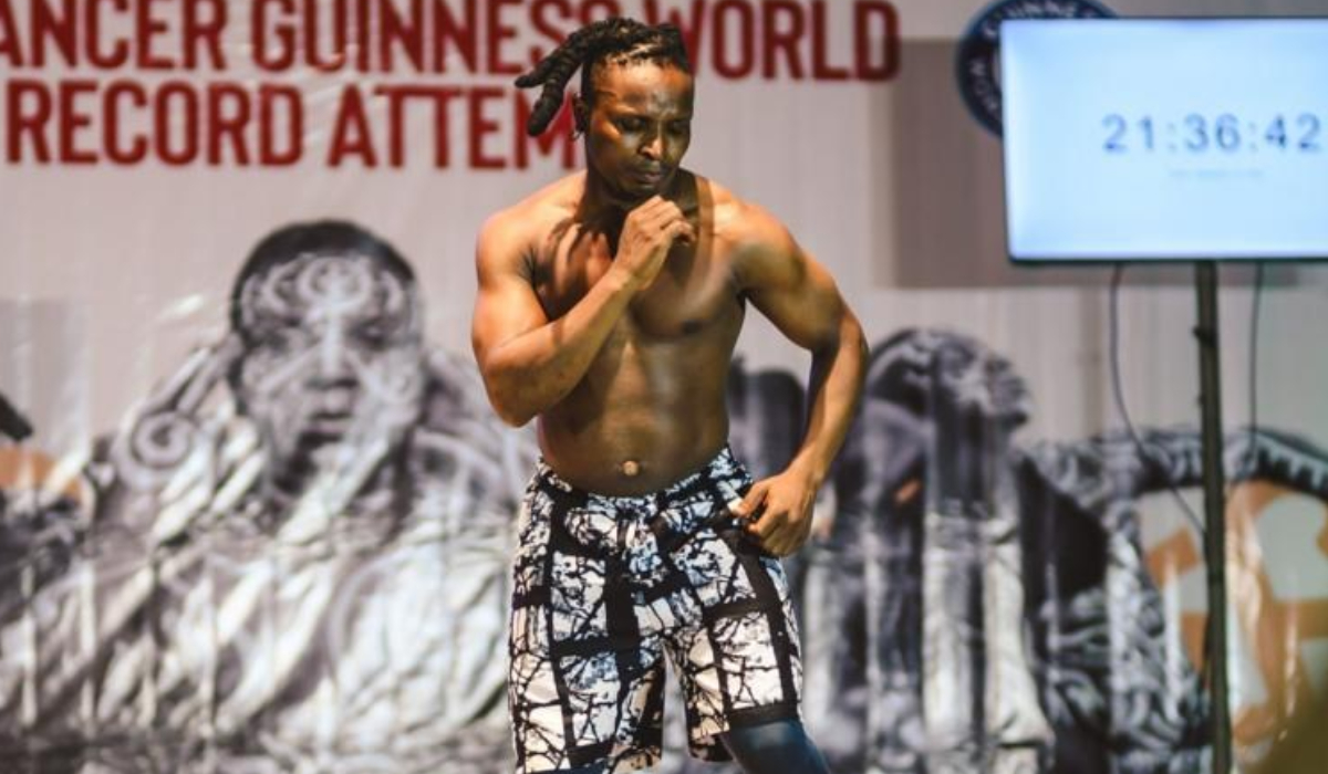 Nigerian man attempts to break world record by dancing non-stop for 7 days