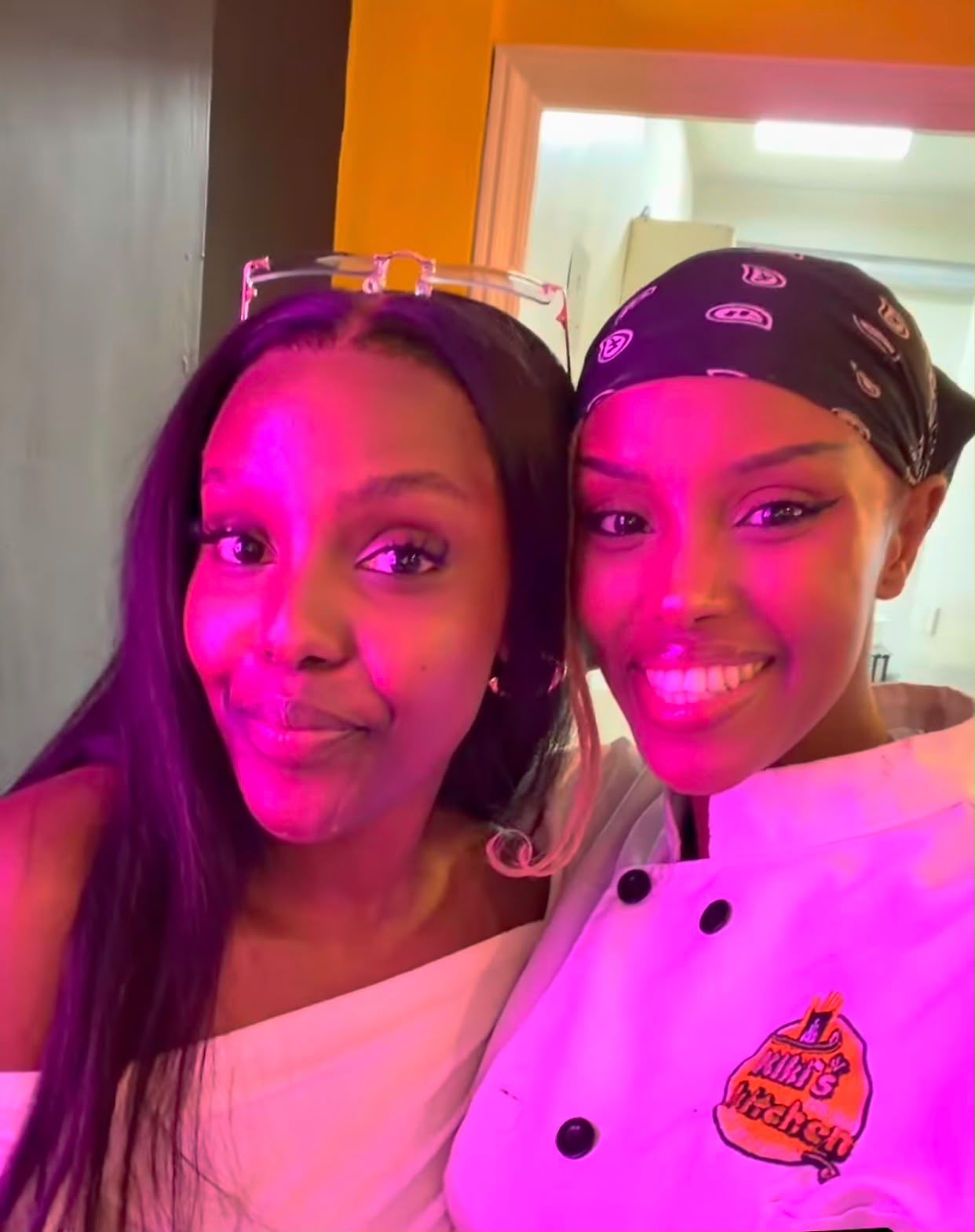 Nikita Kering links up with her viral lookalike